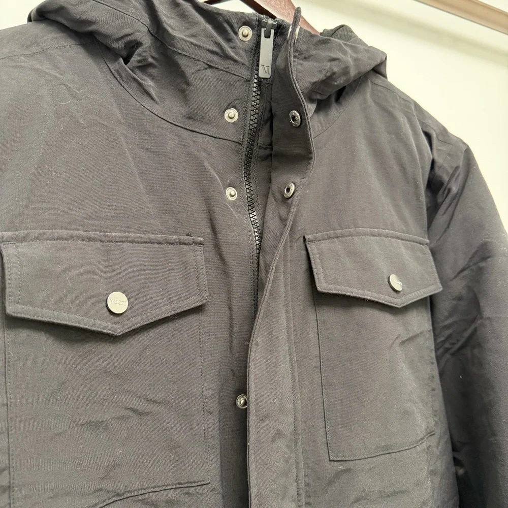 Vuori Northmost Insulated Black Parka Size Small